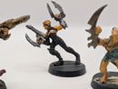 Warhammer 40k Dark Eldar Drukhari Archon and Wyches - Metal AD055