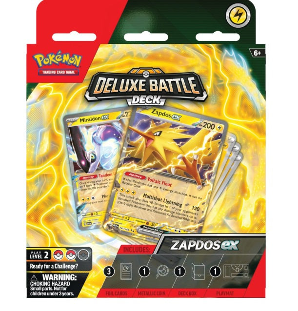 Pokémon TCG Zapdos EX Deluxe Battle Deck