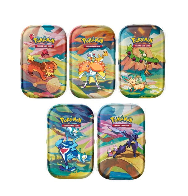 Pokemon TCG Scarlet & Violet: Vibrant Paldea – Mini Tin (One at Random)