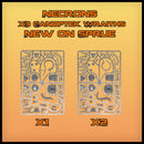 Warhammer 40k: Necron x3 Canoptek Wraiths New on Sprue (No Bases)