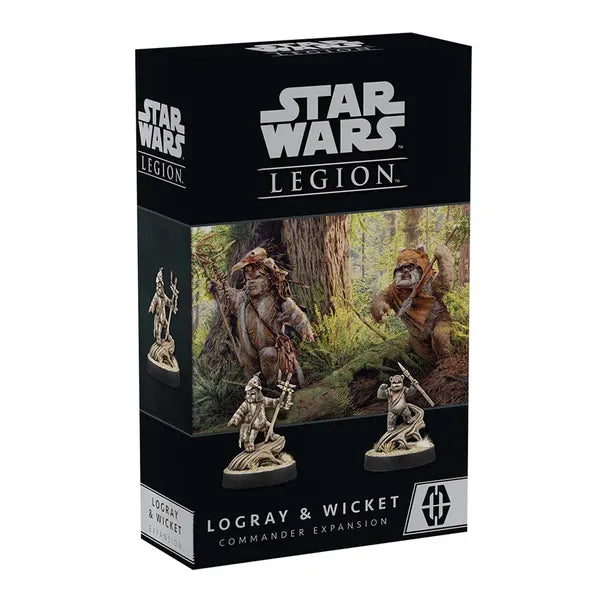 Star Wars Legion Logray and Wicket Commander Expansion