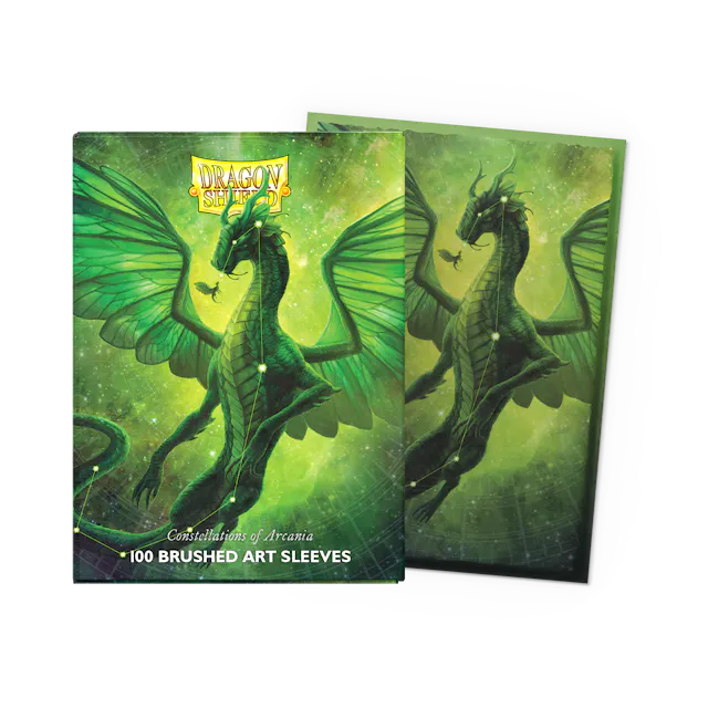 Dragon Shields: Rayalda Brushed Art Sleeves 100