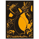 Pokemon Centre Mega Charizard Fire Type 64 Art Sleeves - Japanese Import