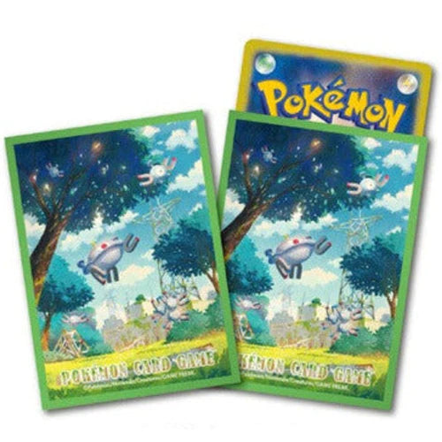 Pokemon Centre Magnemite Evolution Party 64 Art Sleeves - Japanese Import