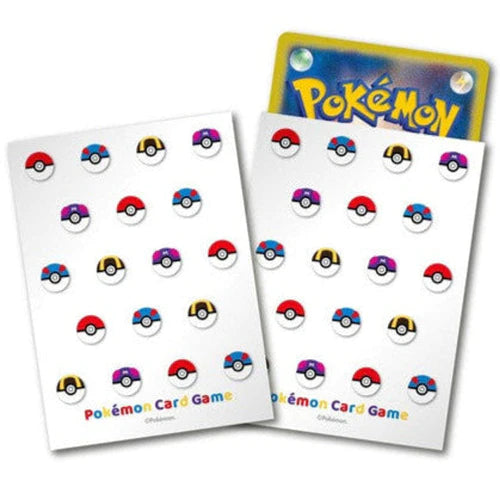 Pokemon Centre Poke Ball Master Ultra Great 64 Art Sleeves - Japanese Import