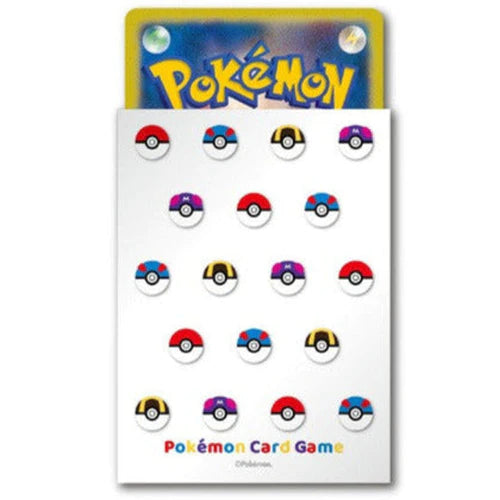 Pokemon Centre Poke Ball Master Ultra Great 64 Art Sleeves - Japanese Import