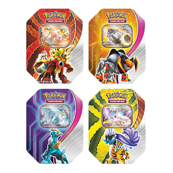 Pokemon: Paradox Destinies Tin (One at random)