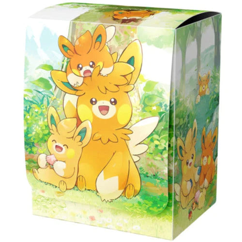 Pokemon Centre Pawmi Family Art Deck Box - Japanese Import