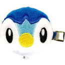 Pokemon Centre Piplup Plush Metal Hair Clip - Japanese Import