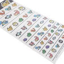 Pokémon Centre Sticker Set Pixel Art - Japanese Import