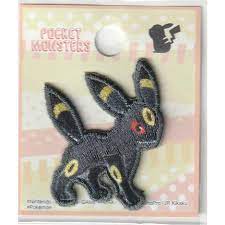 Pokémon Centre Umbreon Embrodiery Badge Patch - Japanese Import