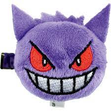 Pokemon Centre Gengar Plush Character Hair Clip Accessory - Japanese Import
