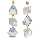 Pokemon Centre Spheal Drop Earrings Pair - Japanese Import