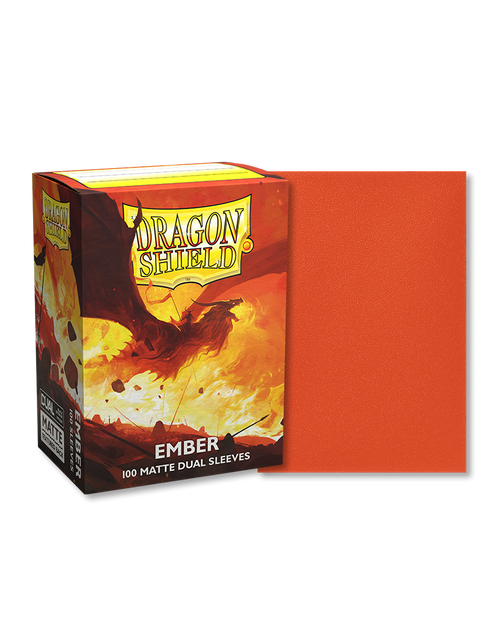 Dragon Shields: Ember - Matte Dual Sleeves - Standard Size