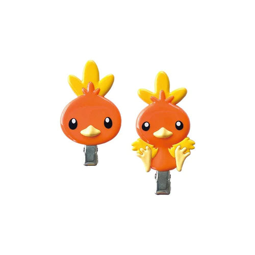 Pokemon Centre Torchic Character Hair Clip Accessory - Japanese Import