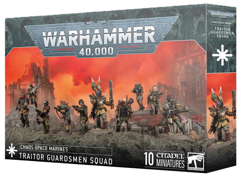 Chaos Space Marines: Traitor Guardsmen Squad