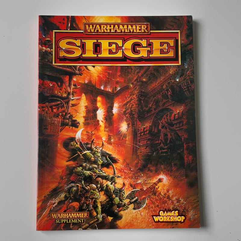 Warhammer Fantasy Battles Siege Rulebook (AS550)