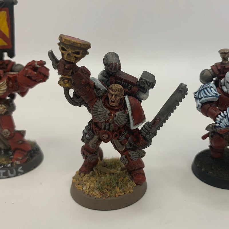 Warhammer 40k Blood Angels Command Bundle Metal Well Painted  (BC122)