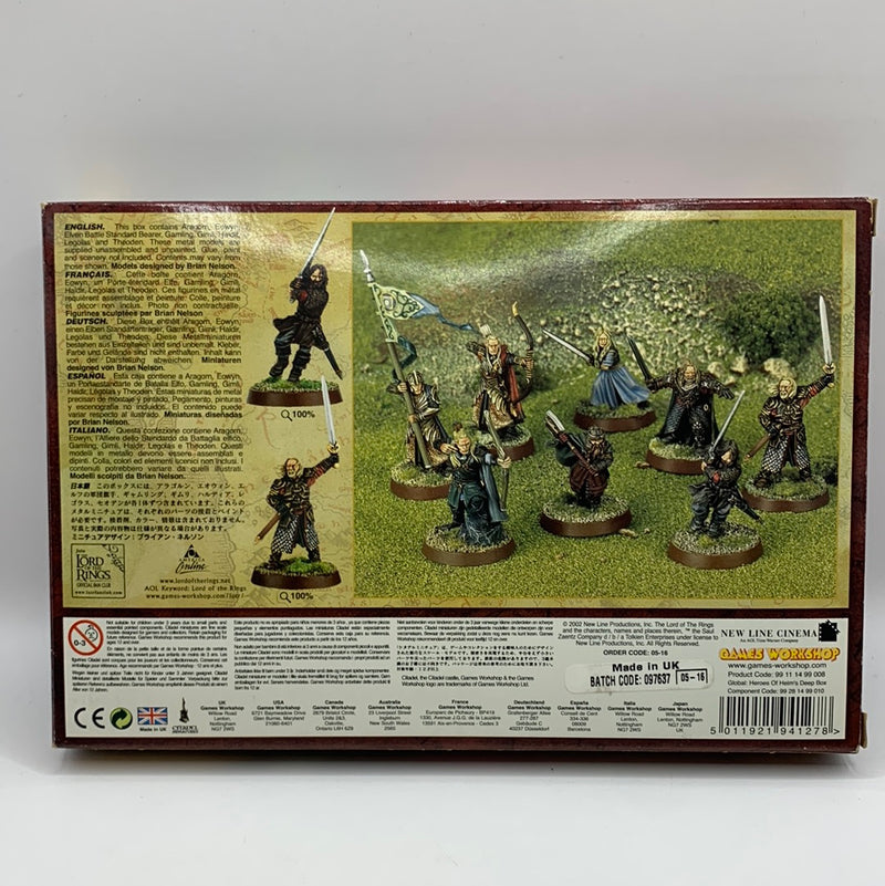 Lord of the Rings Heroes of Helm's Deep NIB OOP (AY012)