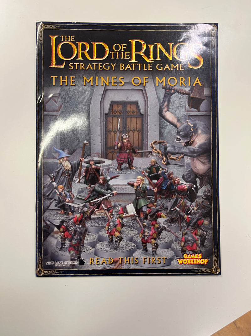 warhammer Mines of Moria Rule book (TLB002)