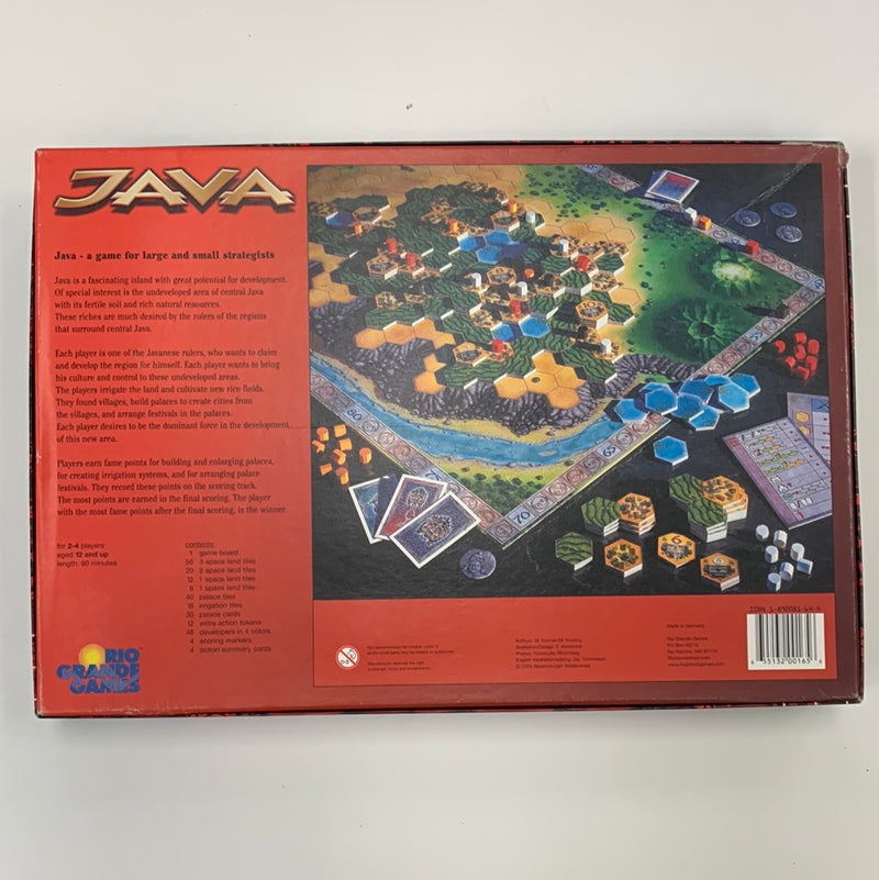 Rio Grande Games Java Board Game (BD509)