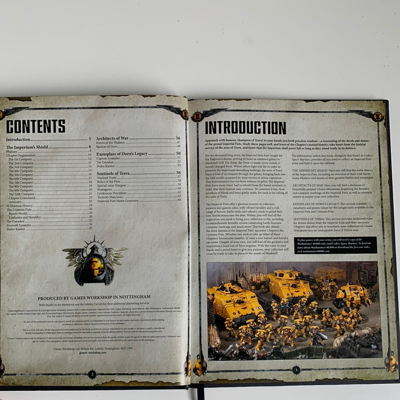 Warhammer 40k Codex Supplement: Imperial Fists (AS574)