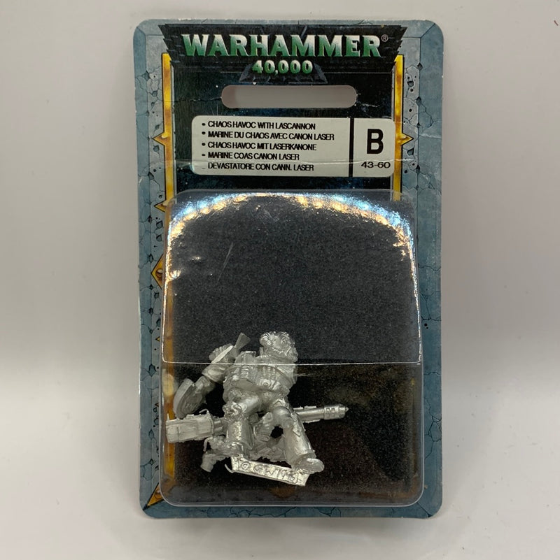 Warhammer 40k Chaos Havoc with Lascannon BNIB OOP (BA057)