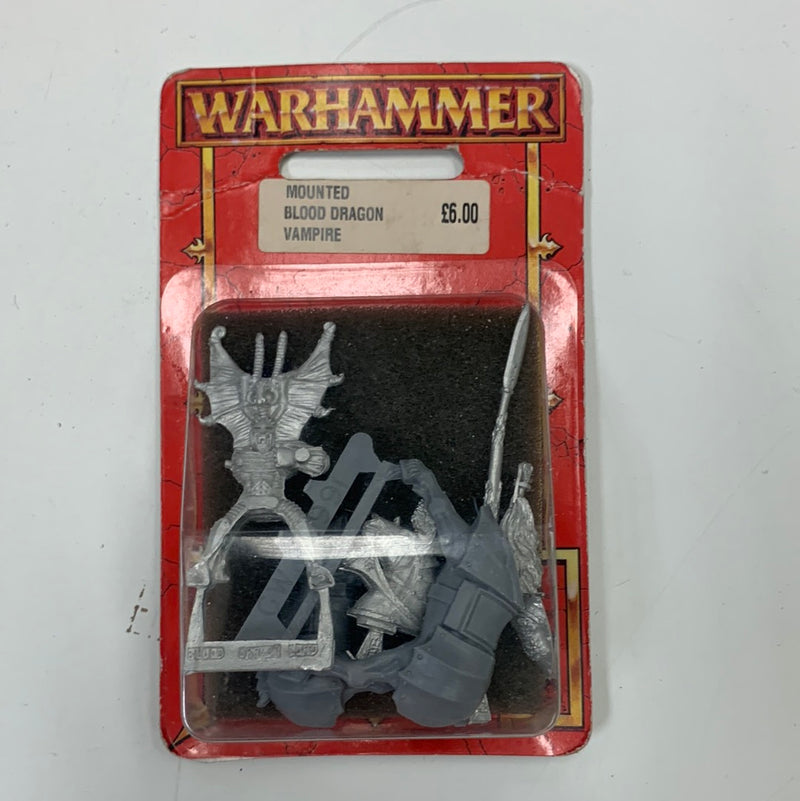 Warhammer Fantasy Vampire Counts Mounted Blood Dragon Vampire BNIB OOP (AQ006)