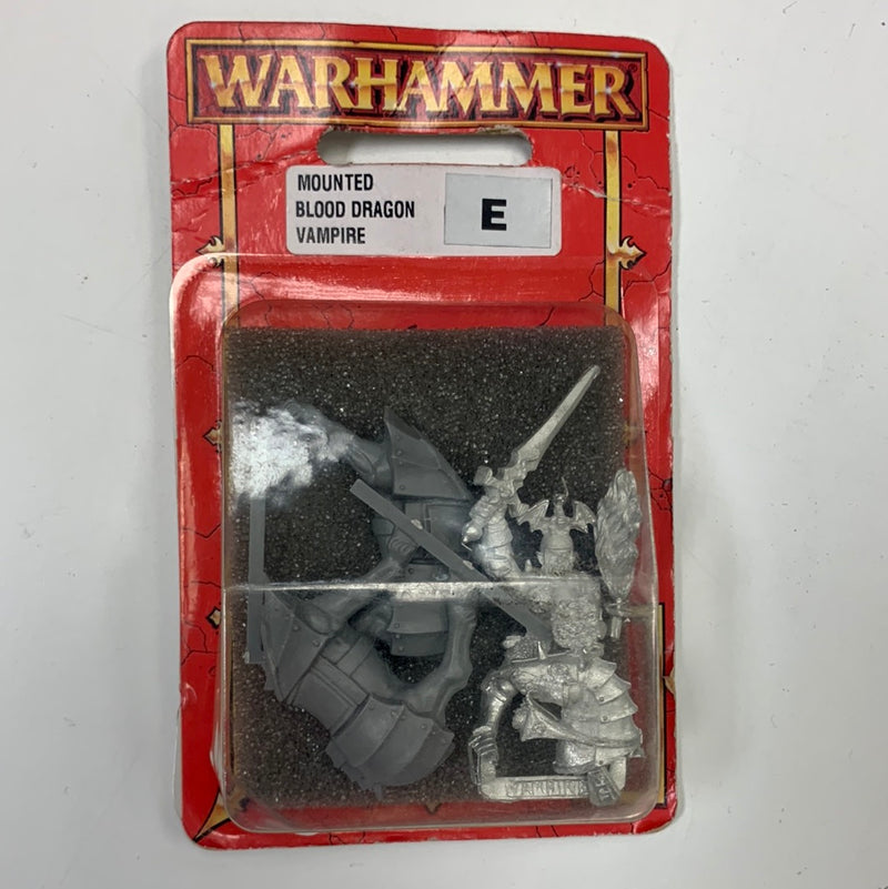 Warhammer Fantasy Vampire Counts Mounted Blood Dragon Vampire BNIB OOP (AZ026)