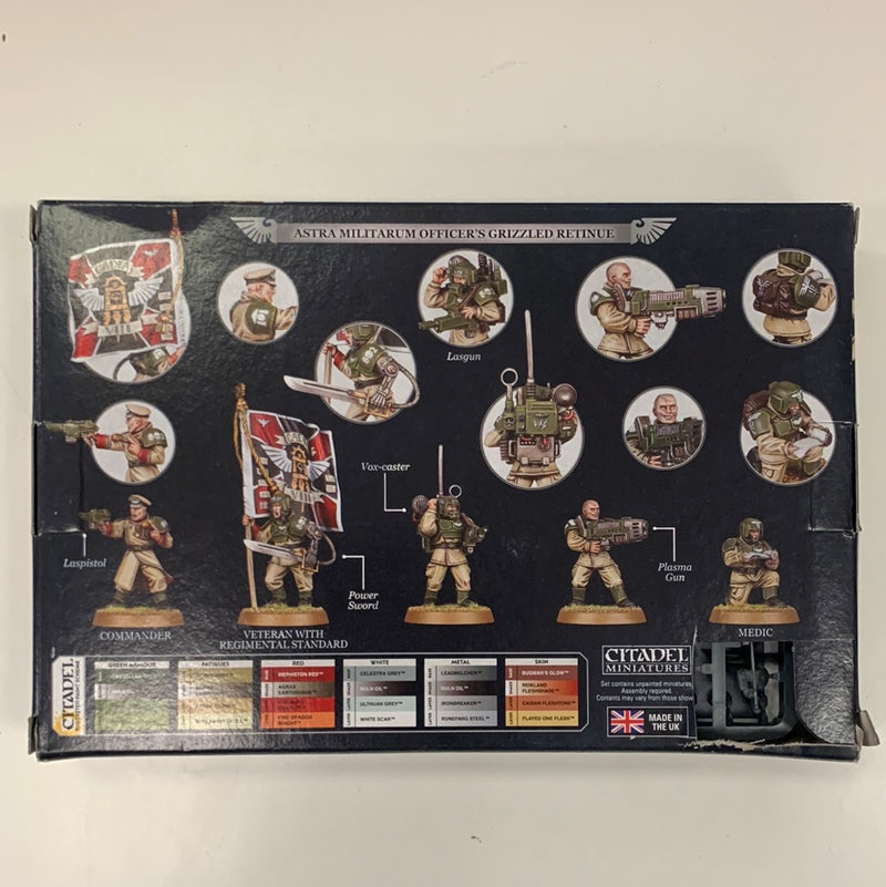 Warhammer 40k Cadian Command Squad NIB (AV721)