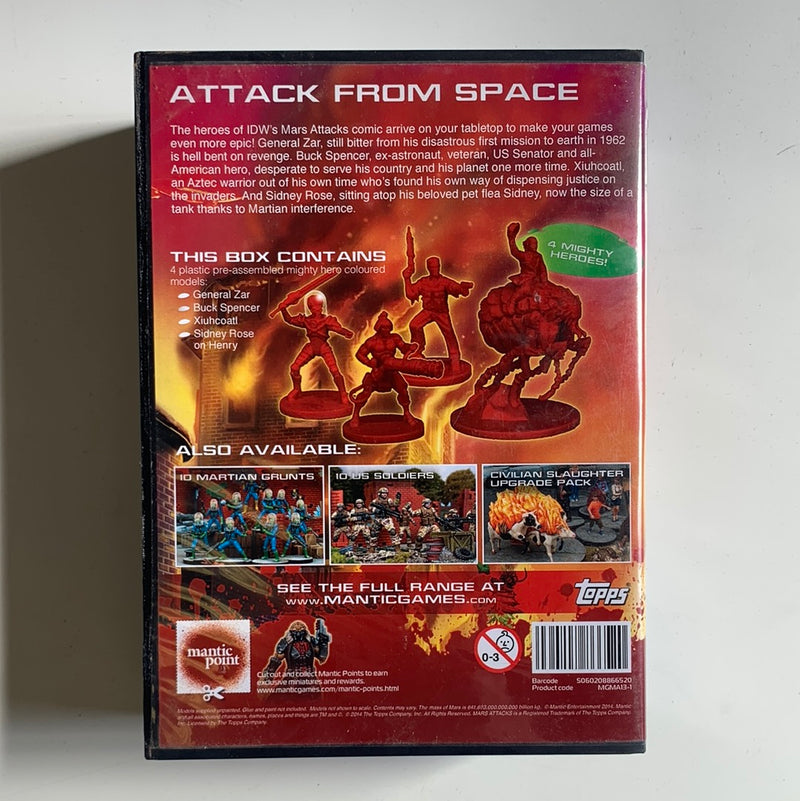Mars Attacks: Caja de escenografía Mars Attacks: Caja de escenografía