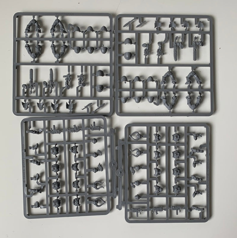 Warhammer 40k Chaos Space Marines - Sprues for 5 in Box (AV702)