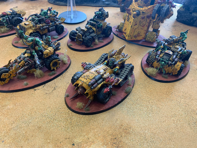Warhammer 40k Ork Cell-Shaded Vehicles (CAB01)