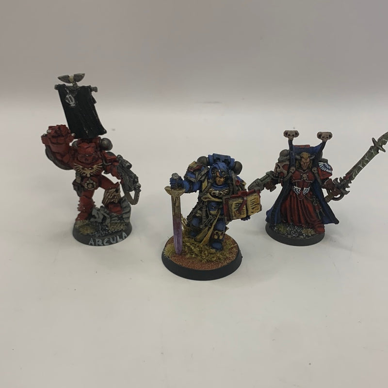 Warhammer 40k Blood Angels Command Bundle Metal Well Painted  (AA121)