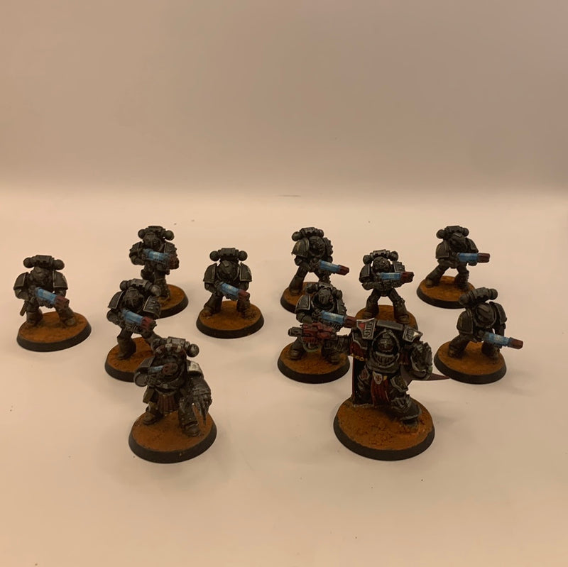 Horus Heresy Legion Praetor & Tactical Squad Well Painted  (BA149)