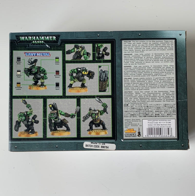 Warhammer 40k Ork Stikk Bomberz Box (AV701)