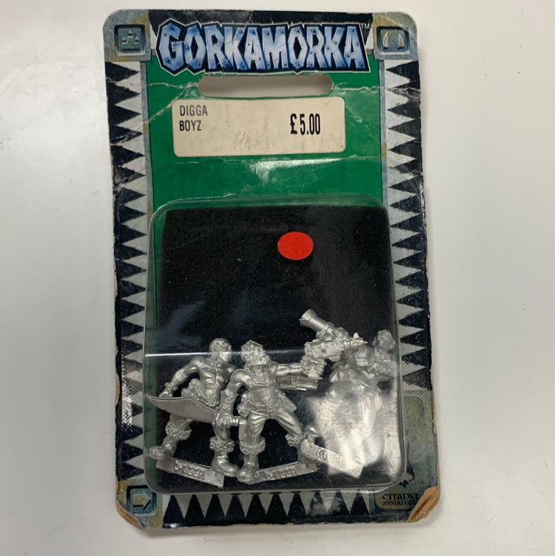 Warhammer 40k Gorkamorka Digga Boyz BNIB OOP (AD019)