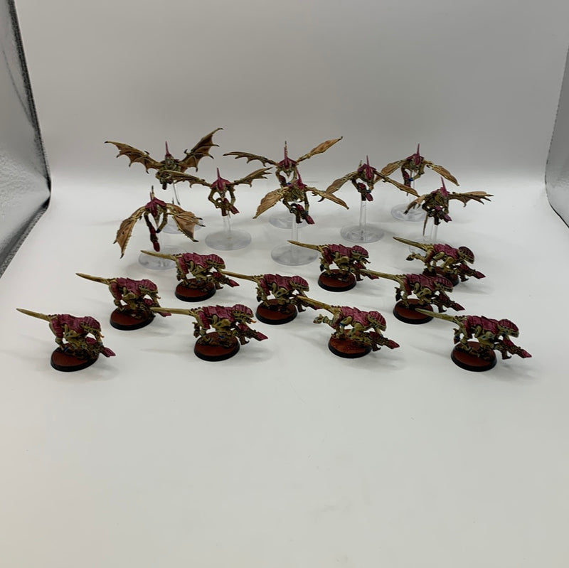 Tyranid Gargoyles & Termagaunts Well Painted AX079-0714