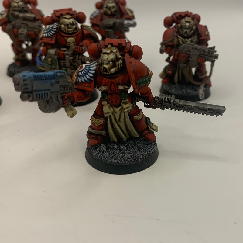 Warhammer 40k Blood Angels Elite Squad Well Painted (BA188)