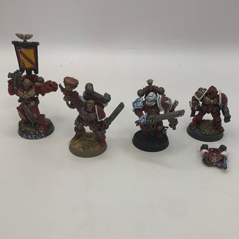 Warhammer 40k Blood Angels Command Bundle Metal Well Painted  (BC122)