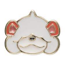 Pokemon Centre Hisuian Growlithe Stud Earring - Japanese Import
