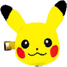 Pokemon Centre Pikachu Plush Metal Hair Clip - Japanese Import