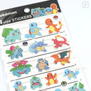 Pokémon Centre Sticker Set Kanto Starters Art - Japanese Import