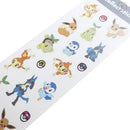 Pokémon Centre Sticker Set Eevee Lucario Turtwig Piplup Chimchar - Japanese Import