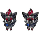 Pokemon Centre Zorua Stud Earrings Pair - Japanese Import