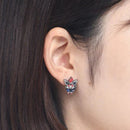 Pokemon Centre Zorua Stud Earrings Pair - Japanese Import