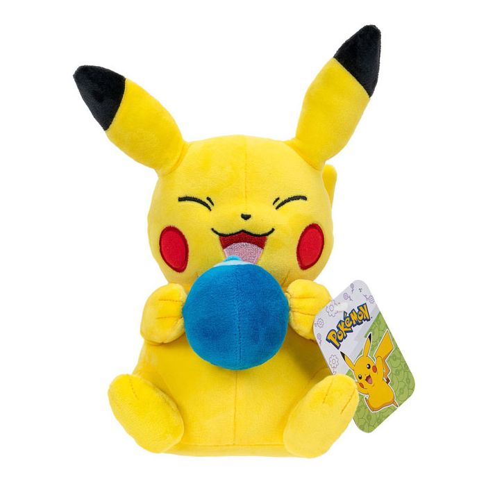 Pokemon 8" Seasonal Plush Pikachu with Oran Berry