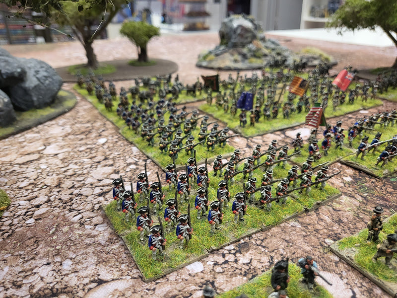 Giant War of Independence American Army Painted  (BE004)