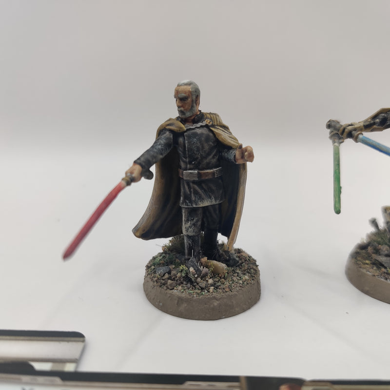 Star Wars Legion Count Dooku and General Grievous - Painted AT248