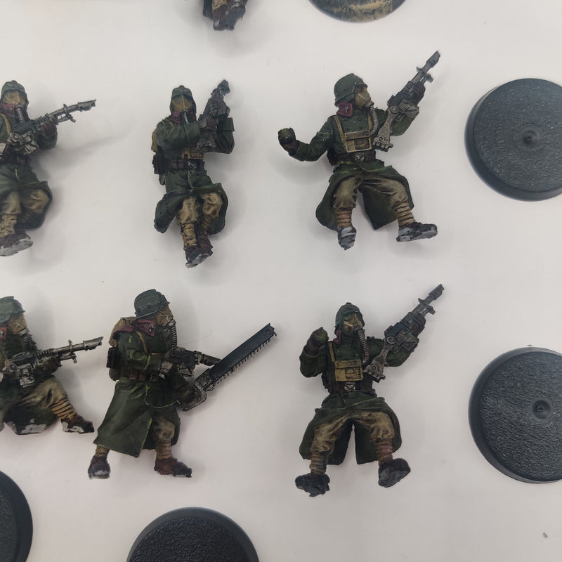 Warhammer 40k Forgeworld Death Korps of Krieg Squad Advancing AW165